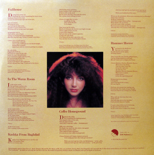 Kate Bush : Lionheart (LP, Album, Gat)