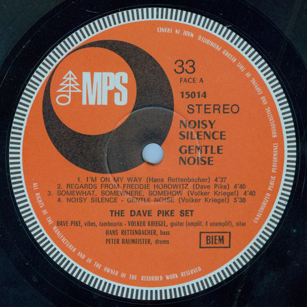 The Dave Pike Set : Noisy Silence - Gentle Noise (LP, Album)