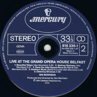 Van Morrison : Live At The Grand Opera House Belfast (LP, Album)