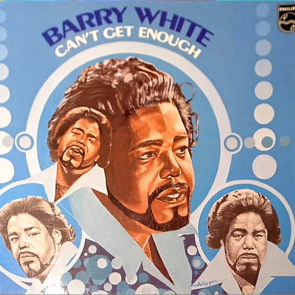 Barry White : Can't Get Enough (LP, Album, Club)