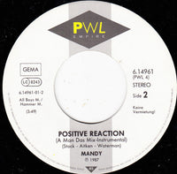 Mandy* : Positive Reaction (7", Single)