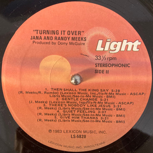 The Meeks : Turning It Over (LP, Album)