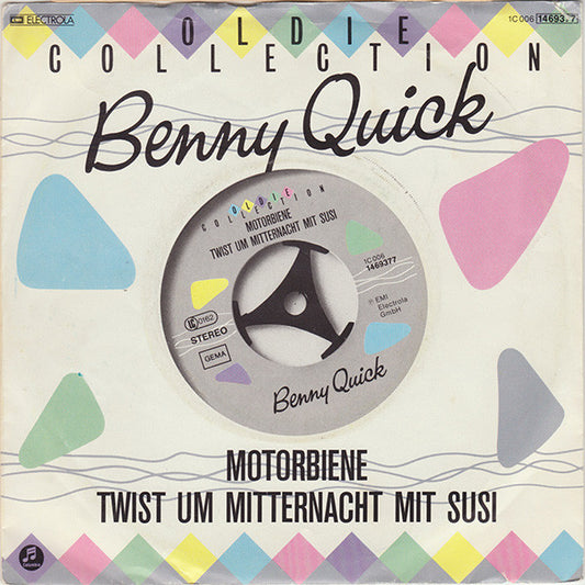 Benny Quick : Motorbiene (7", Single, RE)