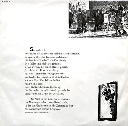 Udo Lindenberg : Hermine (LP, Album)