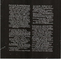 Never Built Ruins : Schutt & Asche (7", EP)