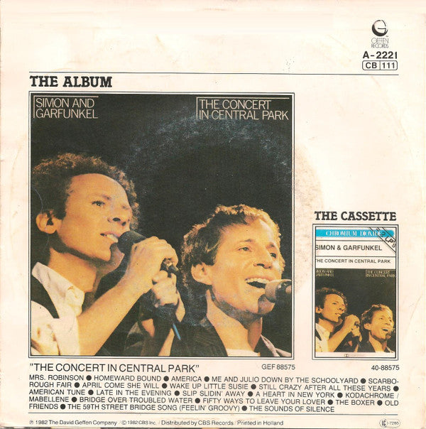 Simon & Garfunkel : Mrs. Robinson / Bridge Over Troubled Water (7", Single)