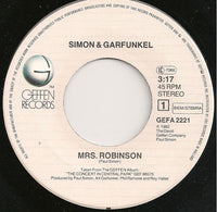 Simon & Garfunkel : Mrs. Robinson / Bridge Over Troubled Water (7", Single)