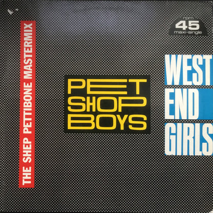 Pet Shop Boys : West End Girls (The Shep Pettibone Mastermix) (12", Maxi)