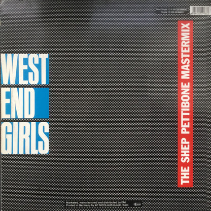Pet Shop Boys : West End Girls (The Shep Pettibone Mastermix) (12", Maxi)