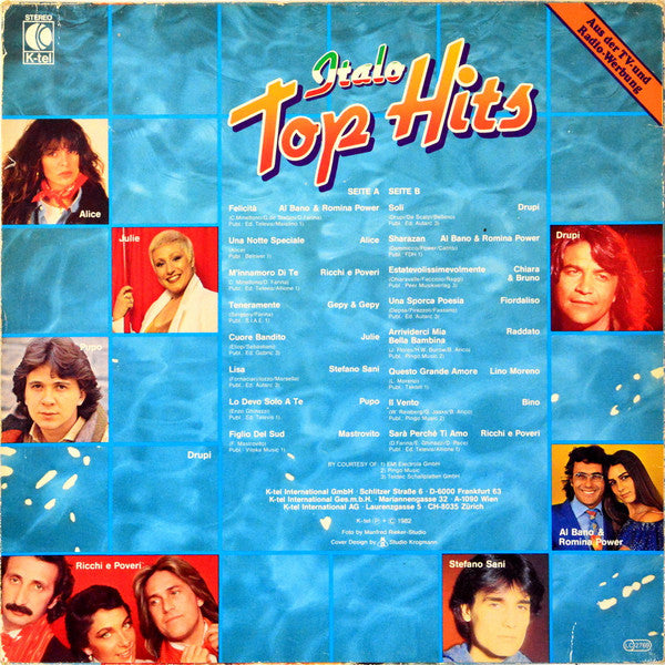 Various : Italo Top Hits (LP, Comp)