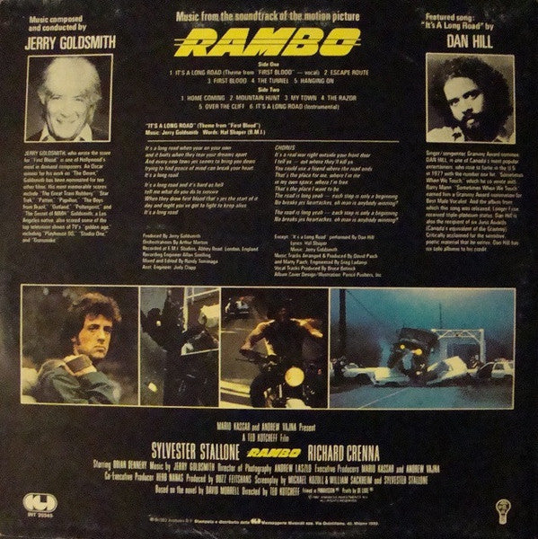 Jerry Goldsmith : Rambo (Colonna Sonora Originale Del Film) (LP, Album)