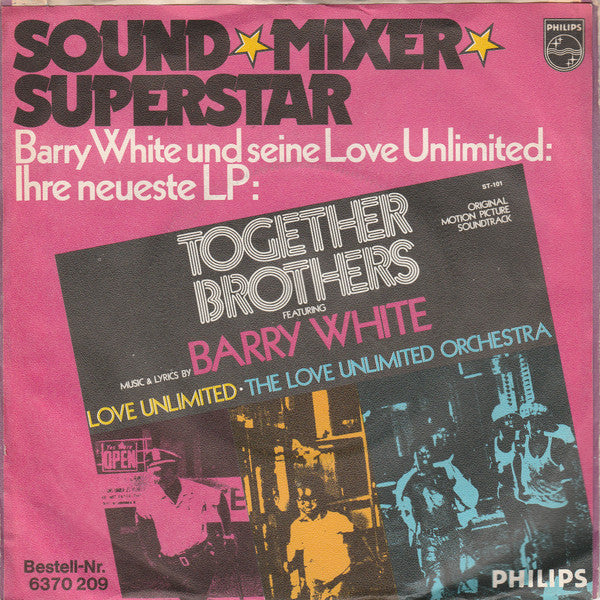 Love Unlimited : People Of Tomorrow Are The Children Of Today (7", Single)