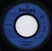 Love Unlimited : People Of Tomorrow Are The Children Of Today (7", Single)