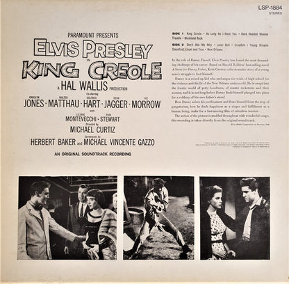 Elvis Presley : King Creole (LP, Album, RE)