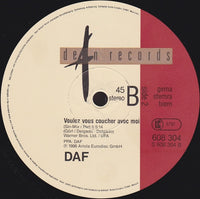 Deutsch Amerikanische Freundschaft : Voulez Vous Coucher Avec Moi Ce Soir (12", Maxi)