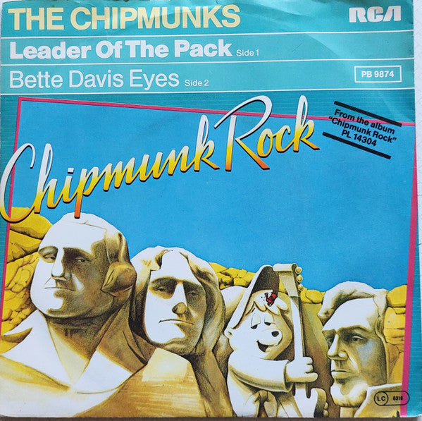 The Chipmunks : Leader Of The Pack (7")