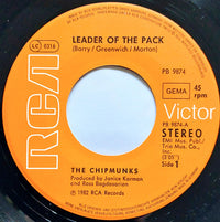 The Chipmunks : Leader Of The Pack (7")