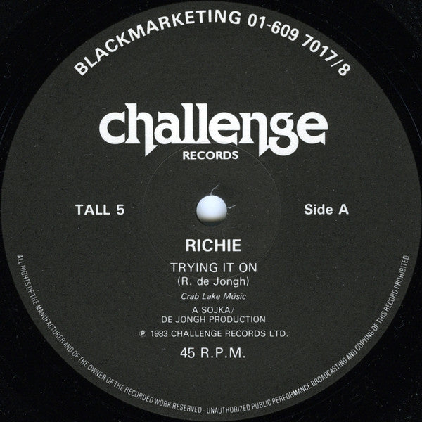 Richie (6) : Trying It On (12")