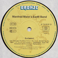 Manfred Mann's Earth Band : Budapest (Live) (LP, Album)