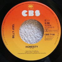 Billy Joel : Honesty (7", Single)