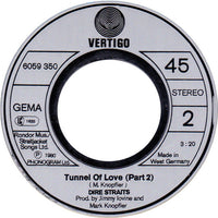 Dire Straits : Tunnel Of Love (7", Single)