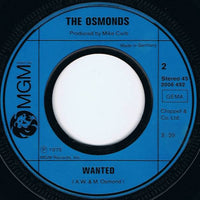 The Osmonds : Having A Party (7", Single)
