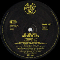 Elton John : Greatest Hits (LP, Comp, RE)