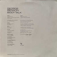 George Benson : Body Talk (LP, Album, Gat)