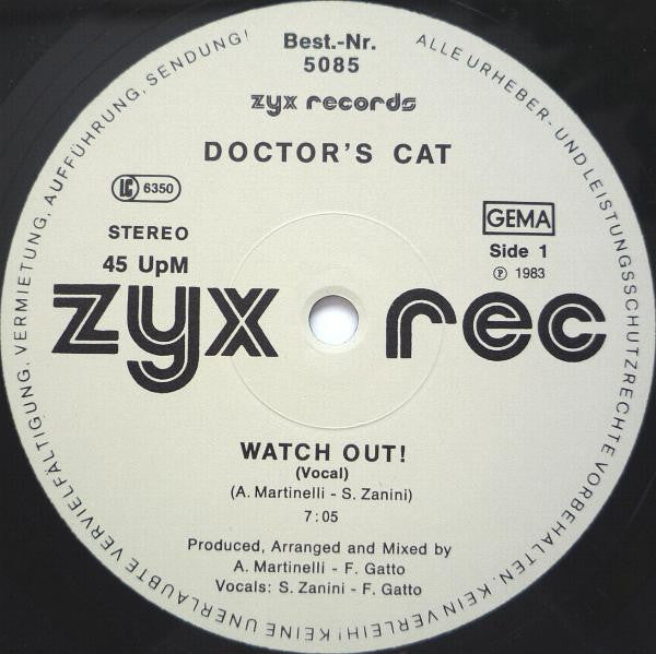 Doctor's Cat : Watch Out! (12")