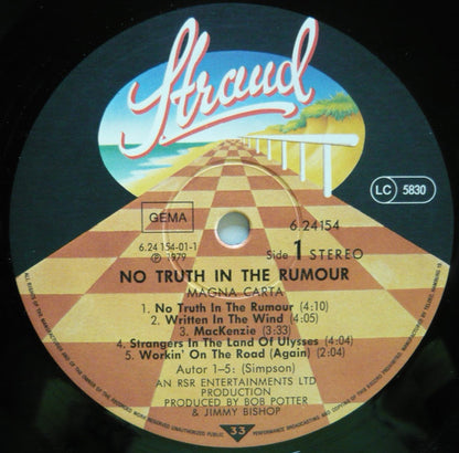 Magna Carta : No Truth In The Rumour (LP, Album)