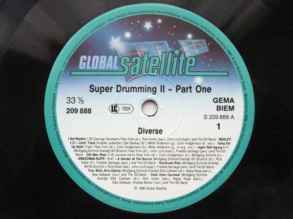 Pete York : Pete York Presents Super Drumming Volume II - Folge 1 ‎ (LP, Album, Dir)