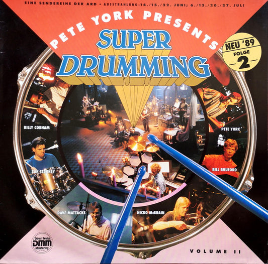 Pete York / Various : Pete York Presents Super Drumming Volume II - Folge 2 (LP, Album, Dir)