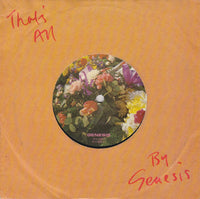 Genesis : That's All (7", Single)