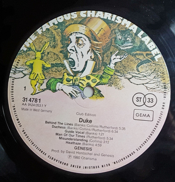 Genesis : Duke (LP, Album, Club)