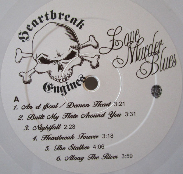 Heartbreak Engines : Love Murder Blues (LP, Album, Ltd, Whi)