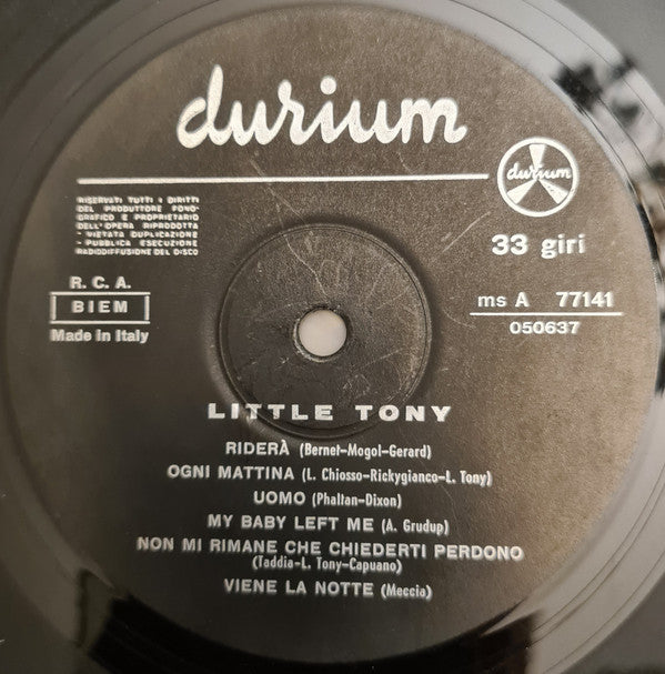 Little Tony : Riderà (LP, Album)