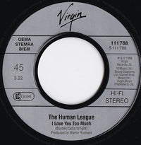 Human League* : Love Is All That Matters (7", Single)