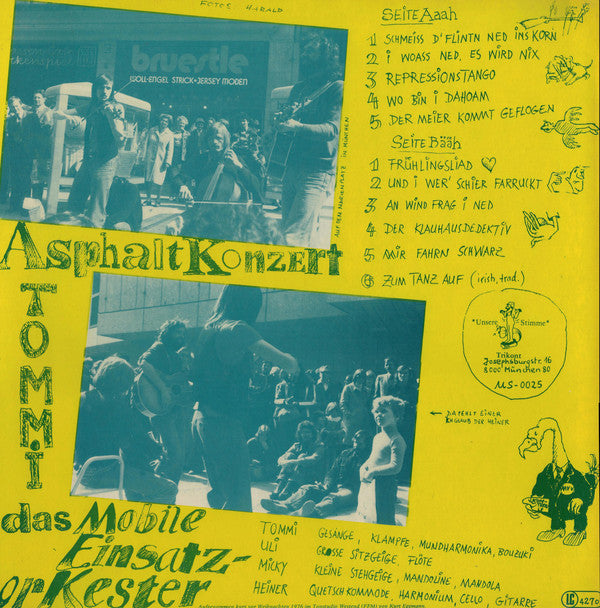 Das Mobile Einsatzorkester* : Asphaltkonzert (LP, Album)
