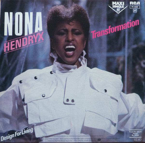 Nona Hendryx : Transformation (12", Maxi)