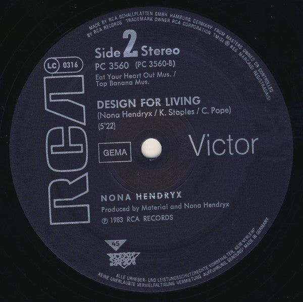 Nona Hendryx : Transformation (12", Maxi)