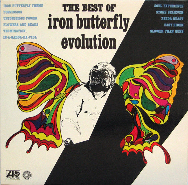 Iron Butterfly : The Best Of Iron Butterfly Evolution (LP, Comp, Club)