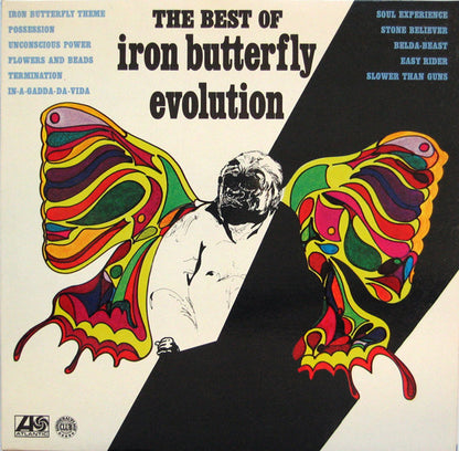 Iron Butterfly : The Best Of Iron Butterfly Evolution (LP, Comp, Club)
