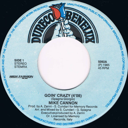 Mike Cannon : Goin' Crazy (7")