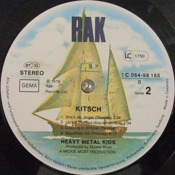 Heavy Metal Kids : Kitsch (LP, Album)