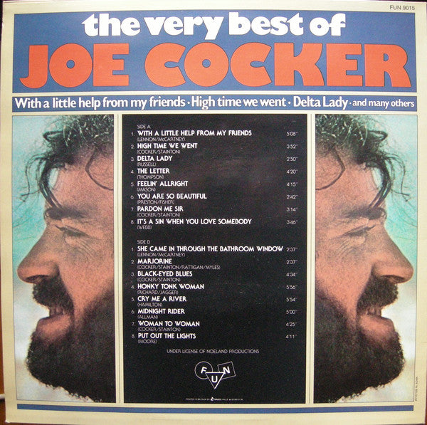 Joe Cocker : The Very Best Of Joe Cocker (LP, Comp)