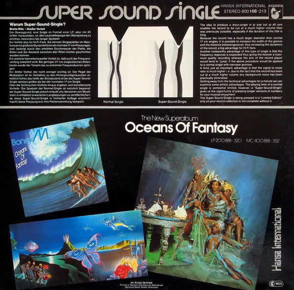 Boney M. : Bahama Mama / I'm Born Again (12", Maxi)