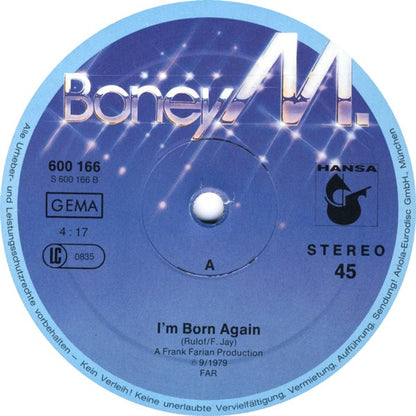 Boney M. : Bahama Mama / I'm Born Again (12", Maxi)