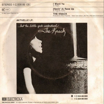 The Knack (3) : I Want Ya (7", Single)