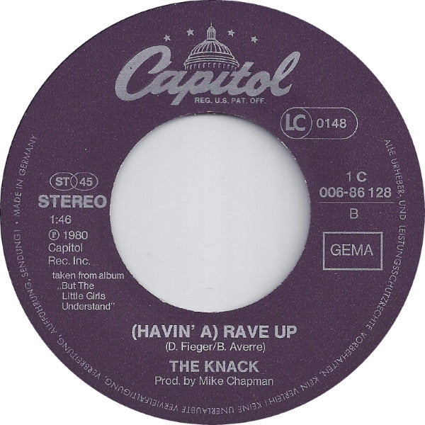 The Knack (3) : I Want Ya (7", Single)