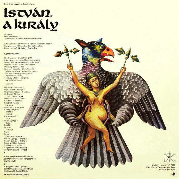 Szörényi Levente* - Bródy János* : István, A Király (Rockopera) (2xLP)